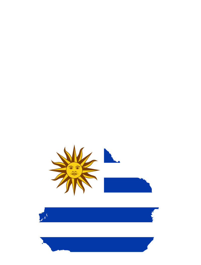 The first ever world football tournament was hosted by URUGUAY in 1930.